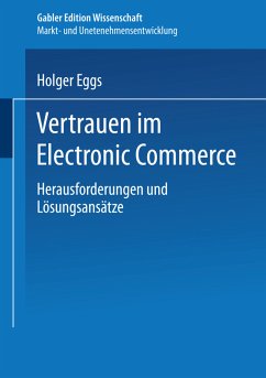 Vertrauen im Electronic Commerce - Eggs, Holger