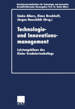 Technologie- und Innovationsmanagement - Albers, Sönke / Brockhoff, Klaus / Hauschildt, Jürgen (Hgg.)