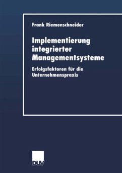 Implementierung integrierter Managementsysteme - Riemenschneider, Frank