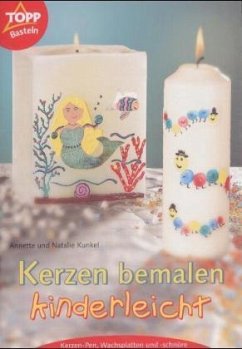 Cover Kerzen bemalen kinderleicht