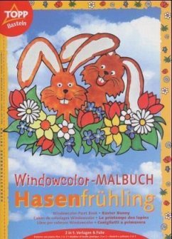 Windowcolor-Malbuch, Hasenfrühling - Täubner, Armin