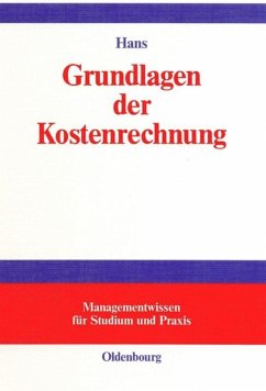 Grundlagen der Kostenrechnung - Hans, Lothar