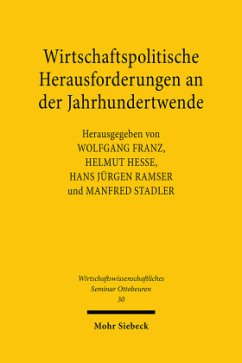 Cover Wirtschaftspolitische Herausforderungen an der Jahrhundertwende