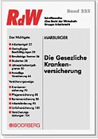 Cover Die Gesetzliche Krankenversicherung