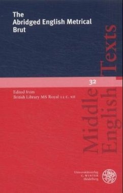 Cover The Abridged English Metrical Brut