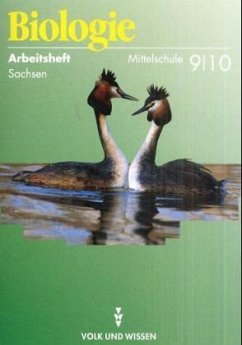 Arbeitsheft, Ausgabe Mittelschule Sachsen / Biologie Band 3, Neubearbeitung 2002 - Autorenkoll., Redaktion: Gemeinhardt, Horst-Dieter / Heinzel, Klaus / König, Ilse