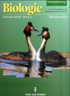 Cover Lehrbuch, Ausgabe Sekundarschule Sachsen-Anhalt / Biologie Band 3, Neubearbeitung 2002