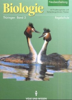 Cover Lehrbuch, Ausgabe Regelschule Thüringen / Biologie Band 3, Neubearbeitung 2002
