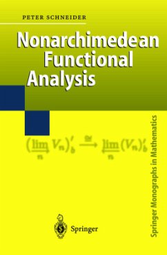 Nonarchimedean Functional Analysis - Schneider, Peter