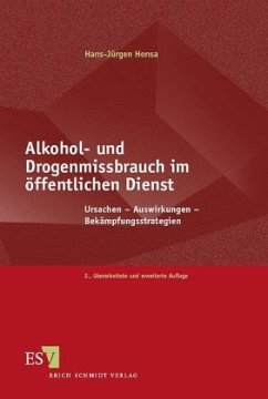 Alkohol- und Drogenmissbrauch im öffentlichen Dienst - Honsa, Hans-Jürgen