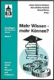 Mehr Wissen - mehr Können?