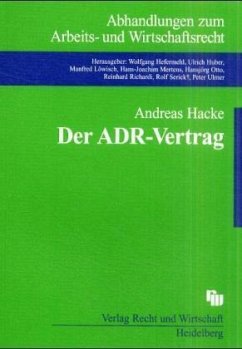 Der ADR-Vertrag