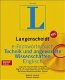 Langenscheidt e-Fachwörterbuch Technik und angewandte Wissenschaften, Englisch-Deutsch/Deutsch-Englisch, 1 CD-ROM