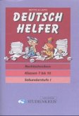 Deutsch Helfer: Rechtschreiben, Klassen 7 bis 10 Sekundarstufe I, m. Lösungsheft