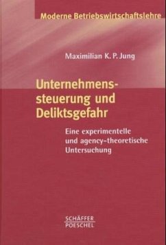 Unternehmenssteuerung und Deliktsgefahr - Jung, Maximilian K.