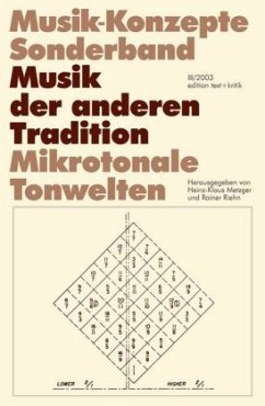Musik der anderen Tradition / Musik-Konzepte (Neue Folge) Sonderbde. - Metzger, Heinz-Klaus / Riehn, Rainer (Hgg.)