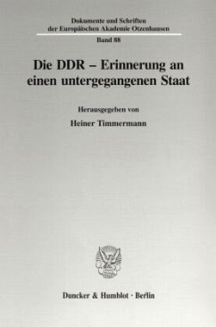 Cover Die DDR - Erinnerung an einen untergegangenen Staat.