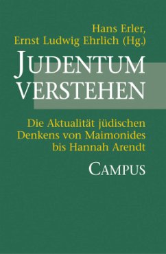 Judentum verstehen - Erler, Hans / Ehrlich, Ernst Ludwig (Hgg.)