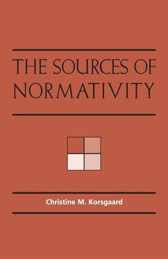 The Sources of Normativity - Korsgaard, Christine M.