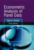 Econometric Analysis of Panal Data