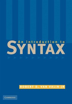 An Introduction to Syntax - Valin, Robert D. van