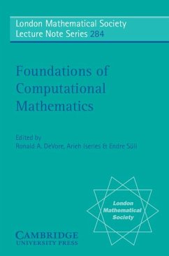 Cover Foundations of Computational Mathematics