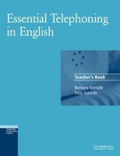 Cover Teacher's Book / Essential Telephoning in English