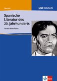 Spanische Literatur des 20. Jahrhunderts