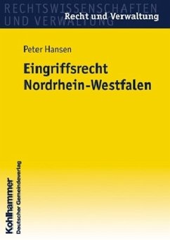 Cover Eingriffsrecht Nordrhein-Westfalen