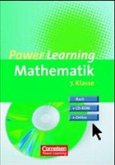 Mathematik, 7. Klasse, EURO / Power Learning, Buch u. CD-ROM