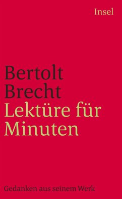 Lektüre für Minuten - Brecht, Bertolt