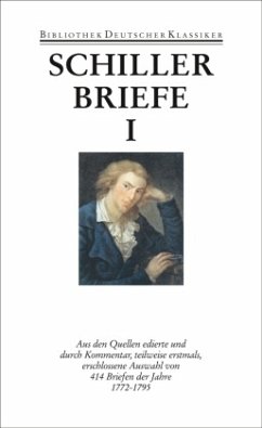 Briefe 1772-1795 / Werke und Briefe Band 2, Tl.1 - Schiller, Friedrich