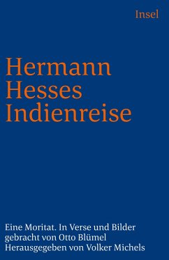Hermann Hesses Indienreise. Großdruck - Blümel, Otto