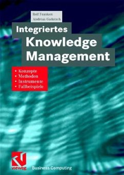 Integriertes Knowledge Management - Franken, Rolf; Gadatsch, Andreas