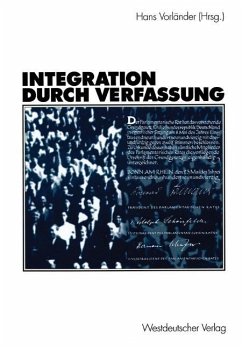 Integration durch Verfassung - Vorländer, Hans (Hrsg.)