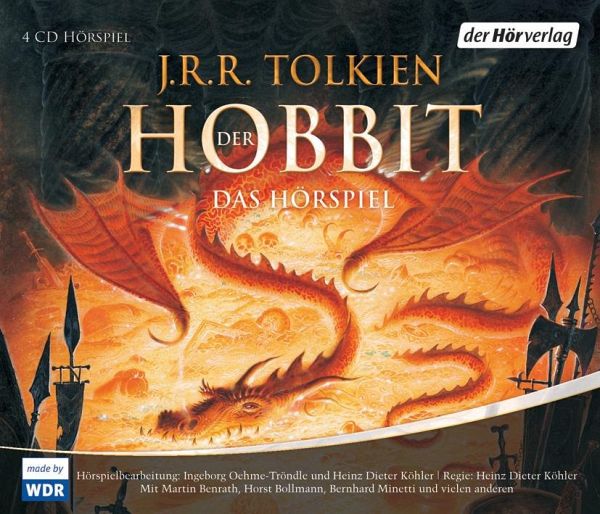 Der Hobbit, Sonderausgabe, 4 Audio-CDs von John R. R. Tolkien - Hörbücher  portofrei bei bücher.de