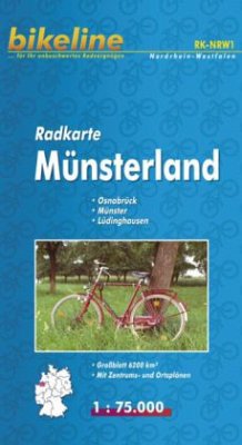 Bikeline Radkarte Münsterland