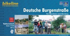 Cover Bikeline Radtourenbuch Deutsche Burgenstrasse