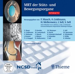 Cover MRT der Stütz- und Bewegungsorgane interaktiv, 1 CD-ROM