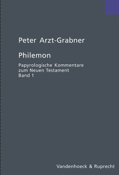 Cover Philemon / Papyrologische Kommentare zum Neuen Testament (PKNT) 1