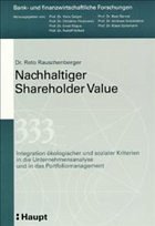 Cover Nachhaltiger Shareholder Value