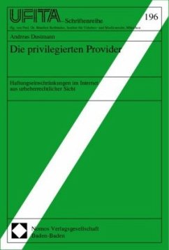 Die privilegierten Provider - Andreas Dustmann