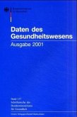 Daten des Gesundheitswesens, Ausgabe 2001