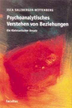Cover Psychoanalytisches Verstehen von Beziehungen