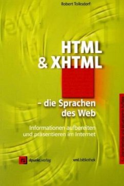 Cover XHTML & HTML, die Sprachen des Web