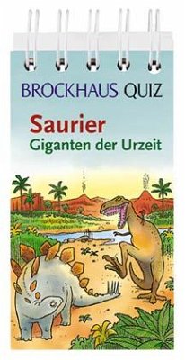 Cover Saurier, Giganten der Urzeit / Brockhaus Quiz