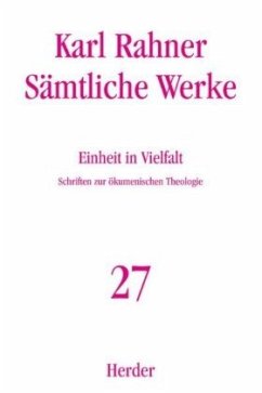 Karl Rahner Sämtliche Werke / Sämtliche Werke 27 - Rahner, Karl