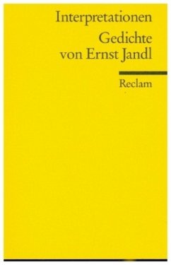 Gedichte von Ernst Jandl - Pfoser, Kristina / Kaukoreit, Volker (Hgg.)