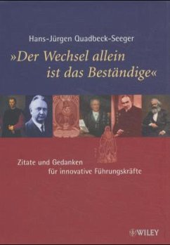 Cover 'Der Wechsel allein ist das Beständige'