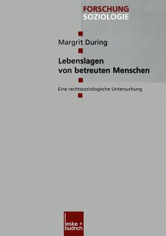 Lebenslagen von betreuten Menschen - During, Margrit